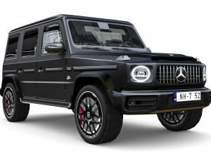 mercedes-benz amg 63g 2020 3D Model
