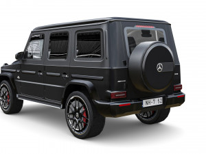 mercedes-benz amg 63g 2020 3D Model