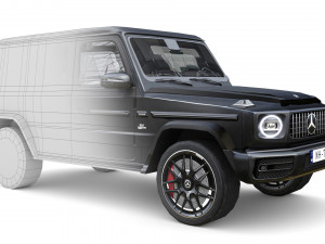 mercedes-benz amg 63g 2020 3D Model
