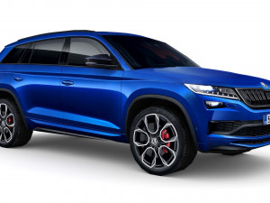 skoda kodiaq rs 2019 3D Model