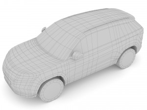 skoda kodiaq rs 2019 3D Model