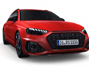 audi rs4 avant 2020 Modello 3D