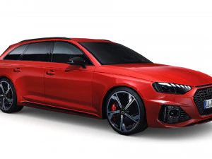 audi rs4 avant 2020 3D Model