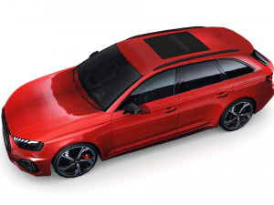 audi rs4 avant 2020 3D Model