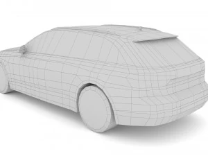 audi rs4 avant 2020 3D Model