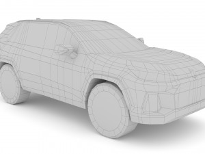 suzuki across 2021 3D-Modell
