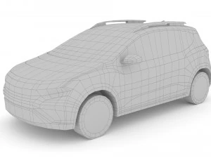 dacia sandero stepway 2021 3D Model