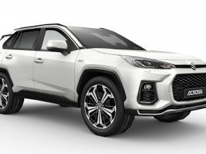 suv 6 low poly car collection 3D Model