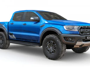 फोर्ड-रेंजर रैप्टर 2021 3D मॉडल