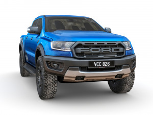 ford-ranger raptor 2021 3D Model