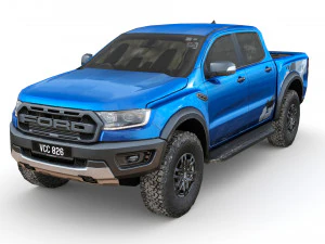 ford-ranger raptor 2021 3D Model