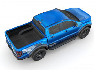 ford-ranger raptor 2021 3D Model