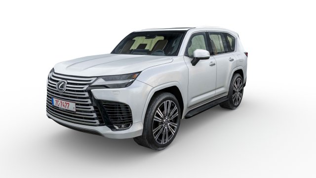 lexus lx 500d 2022 3D Model .c4d .max .obj .3ds .fbx .stl .blend 