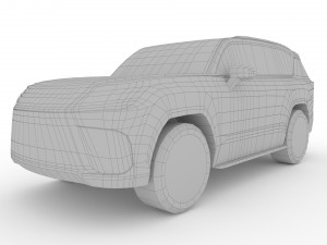 lexus lx 500d 2022 3D Model