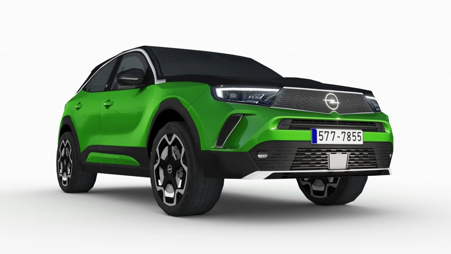 opel mokka e 2021 3D Model .c4d .max .obj .3ds .fbx .stl .blend 