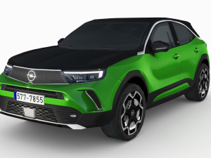 opel mokka e 2021 Modello 3D