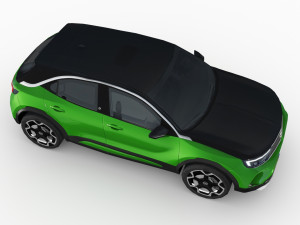 opel mokka e 2021 Modello 3D