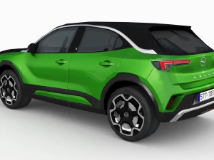 opel mokka e 2021 3D Model