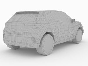 opel mokka e 2021 Modello 3D