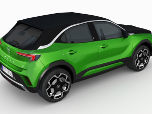 opel mokka e 2021 Modello 3D