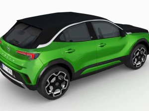 opel mokka e 2021 3D Model