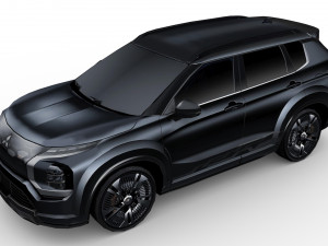 mitsubishi outlander vision ralliart 2022 3D Модель