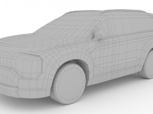 mitsubishi outlander vision ralliart 2022 3D Модель