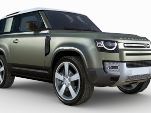 Land Rover Defender 90 2020 3D Model