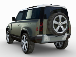 Land Rover Defender 90 2020 3D मॉडल