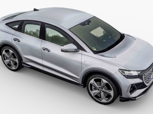 Audi Q4 Sportback e-tron 2022 3D 模型