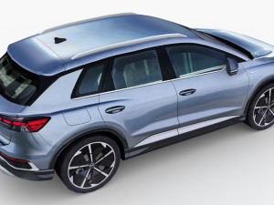 Audi Q4 e-tron 2022 3Dモデル