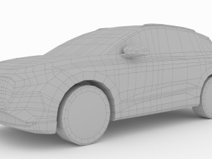 Audi Q4 e-tron 2022 3Dモデル