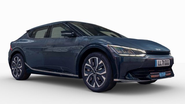 Kia EV6 2021 Modelo 3D .c4d .max .obj .3ds .fbx .stl .blend 