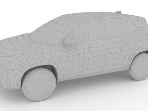 Toyota Yaris Cross 2021 Model 3D