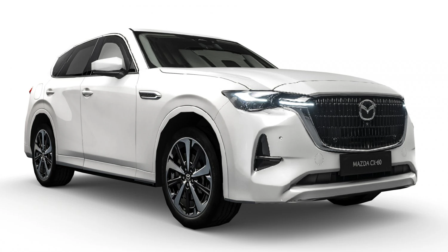 Mazda CX-60 2023 3D Model .c4d .max .obj .3ds .fbx .stl .blend