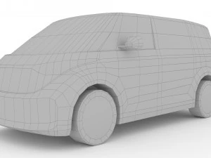 Volkswagen ID Buzz 2024 3D Model