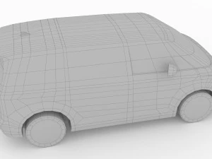 Volkswagen ID Buzz 2024 3D Model