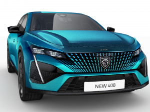 Peugeot 408 2023 Modelo 3D