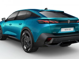 Peugeot 408 2023 3D Model