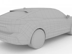 Peugeot 408 2023 3D Model