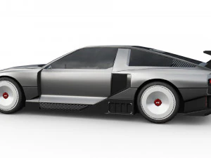 Hyundai N Vision 74 3D Model
