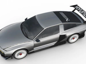 Hyundai N Vision 74 3D Model