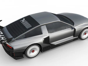 Hyundai N Vision 74 3D Model