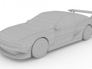 Hyundai N Vision 74 3D Model