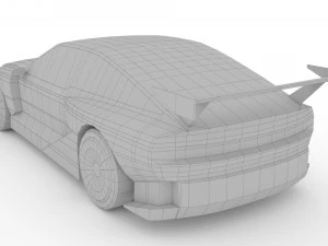 Hyundai N Vision 74 3D Model