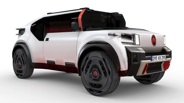 Citro&euml;n Oli 2022 Modello 3D .c4d .max .obj .3ds .fbx .stl .blend 