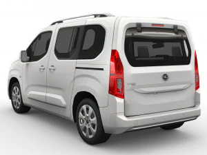 Opel Combo Life 2022 3D Model