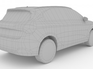 Fiat Tipo Cross 2021 3D Model