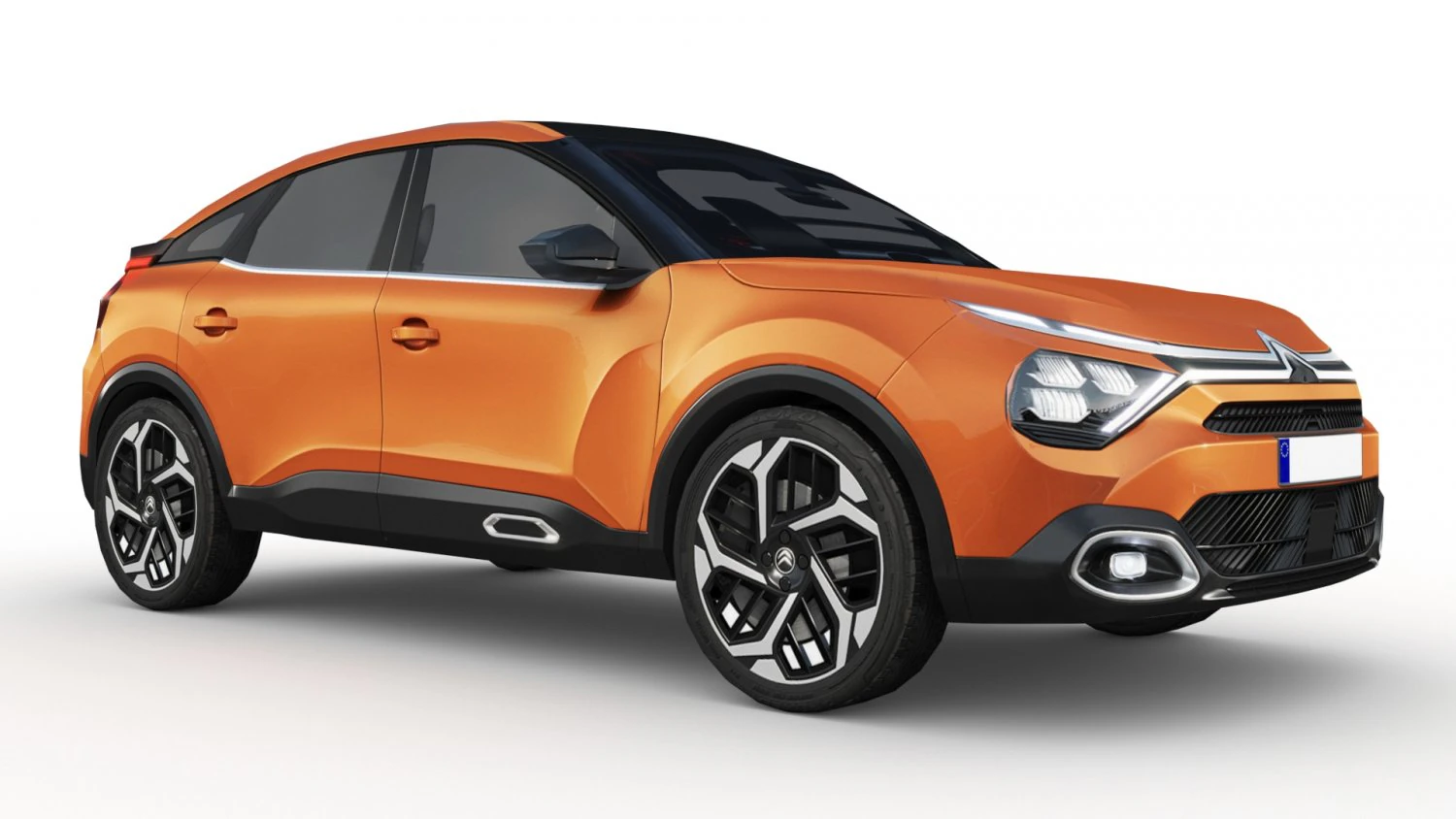 Citroen C4 2022 3D Model .c4d .max .obj .3ds .fbx .stl .blend 
