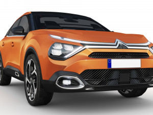 Citroen C4 2022 3D-Modell